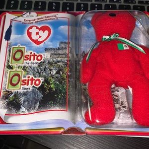 Osito the bear Internal Bears II collection from McDonald’s